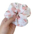 thumbnail image 3 of Tejido suave con estampado de frutas, la diadema se ve elegante y fácil de combinar, accesorios para el cabello para niñas., 3 of 4