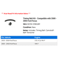 thumbnail image 2 of Timing Belt Kit - Compatible with 2000 - 2004 Ford Focus 2001 2002 2003, 2 of 2