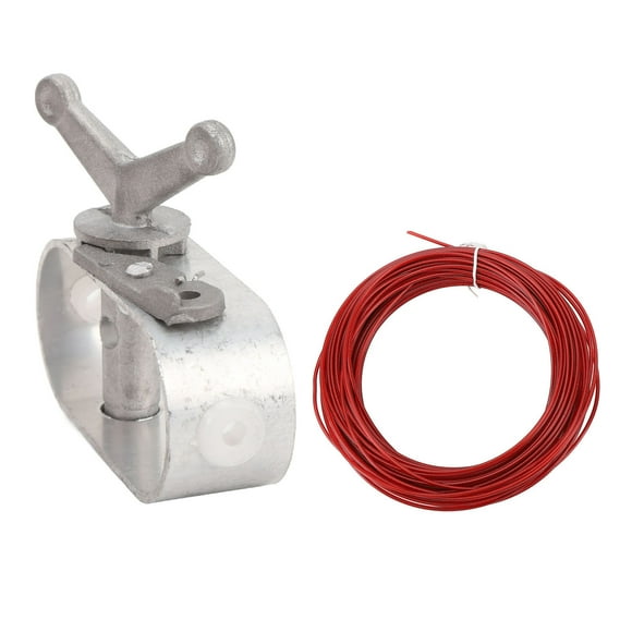 Pool Cover Winch, Pool Cover Wire Aluminum Alloy Zinc Plated for Replacement