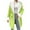 Green, variant on gbyLJF Women's Fleece Lined Coats Solid Color Notched Collar Double Breasted Overcoat Winter Mid-Long Trench Coat