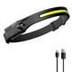 thumbnail image 1 of Linterna frontal LED impermeable y recargable por USB, linterna frontal ligera con sensor de movimiento para correr, pescar, hacer senderismo y andar en bicicleta., 1 of 5