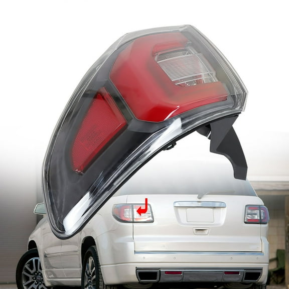 LABLT Driver Side Outer LED Tail Light Replacement for 2013-2016 GMC Acadia and 2017 Acadia Limited Rear Tail Light Brake Lamp Assembly LH Left Side 84051375 23236014