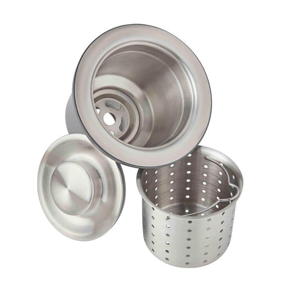 Elkay 3-1/2" Drain Fitting, Deep Strainer Basket