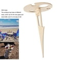 thumbnail image 2 of <p>Foldable Wine Table Stake Outdoor Portable Wine Rack Outdoor Wine Table Foldable Wine Table Stake Portable Outdoor Round Wine Table Stable Solid Wood Picnic Table For Lawn, 2 of 7