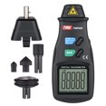 thumbnail image 1 of Velocímetros TASI TA8146C Tacómetro digital 2 en 1 de contacto y láser sin contacto 2.5-99999RPM Medidor de velocidad de rotación fotoeléctrica Función de memoria con bolsa de tela Accesorios ricos pa TASI Velocímetros, 1 of 7