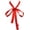 Bright Red, variant on Bow Tie for Women/Girls, Satin Ribbon Girls Self-tie Bowtie Neck Scarf Uniform, Wedding, Party, Cosplay