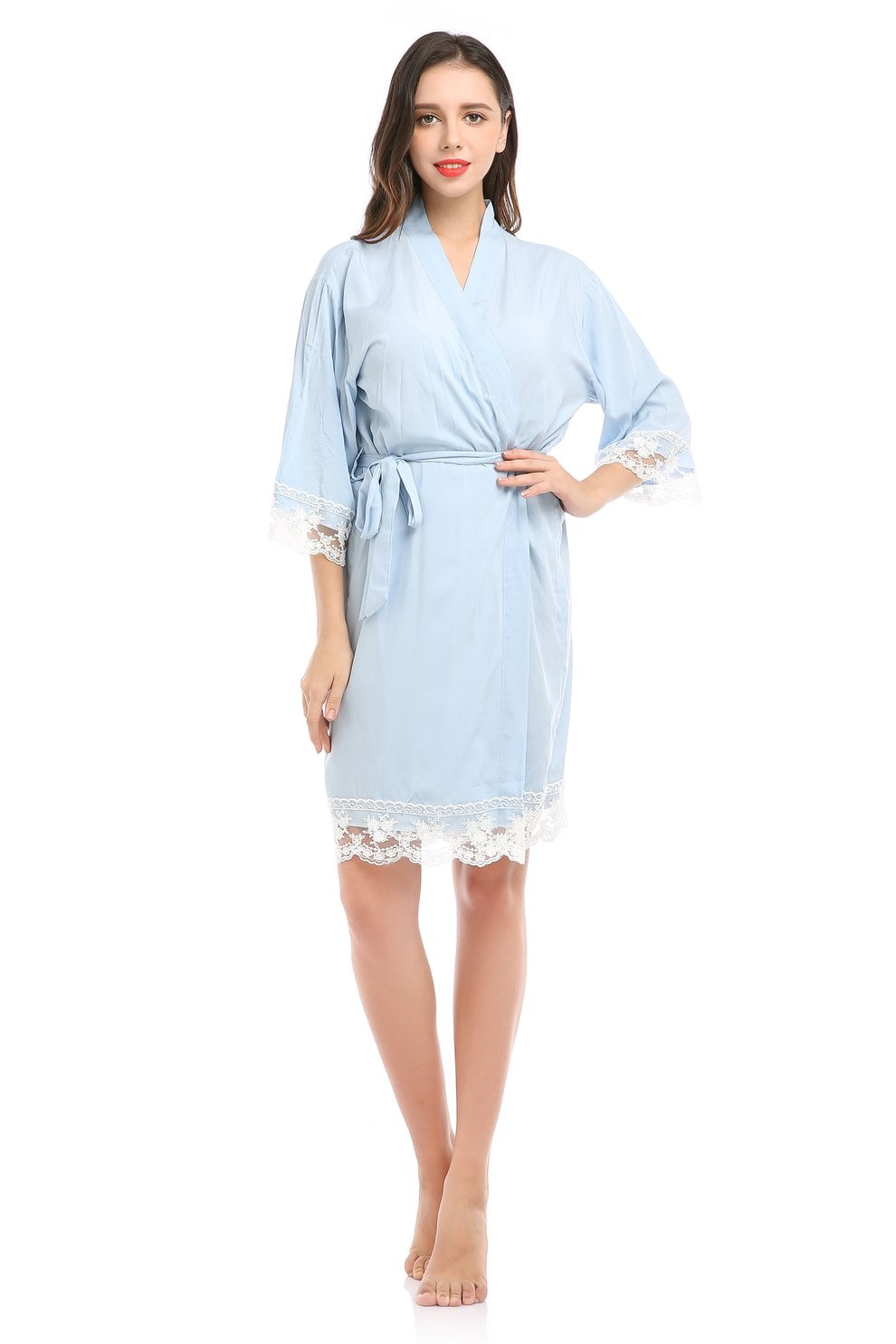 lace night robe