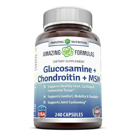 Amazing Formulas Glucosamine + Chondroitin + MSM - 240