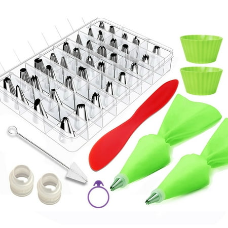

45Pcs/set Cake Icing Nozzles Set Cake Decorating Nozzles Set DIY Cream Decoration Tools Kit New