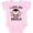 AD-Pink, variant on Inktastic I Love My Abuela with Cute Penguin and Hearts Girls Baby Bodysuit