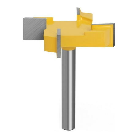 

1pc 4 Edge Slotting Cutter Woodworking Tool Router Bits Milling Cutter Slotting