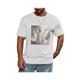 thumbnail image 1 of Uilita 2026 Camisetas de Hombre - Camisetas de Manga Corta con Cuello Redondo for Mujer Hombre, Mezcla de algodón de 180 g, Liso Oro Laminado, 1 of 8