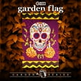 thumbnail image 4 of G128 Garden Flag Day of the Dead Decoration Sugar Skull 12"x18", 4 of 8