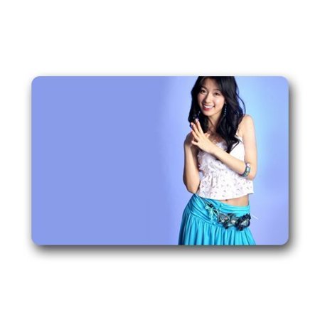 DEYOU Actresshan Hyo Joo Doormat Outdoor Indoor Floor Mats Non-Slip Bathroom Mats Size 23.6x15.7 Inch