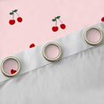 thumbnail image 5 of Homewish Girly Pink Cherry Black Out Curtains, Kawaii Cute Cartoon Curtains Pack of 2 (42x63 Each), Kids Teens Girls Women Bedroom Curtains, Living Room Curtains Decor, 5 of 7