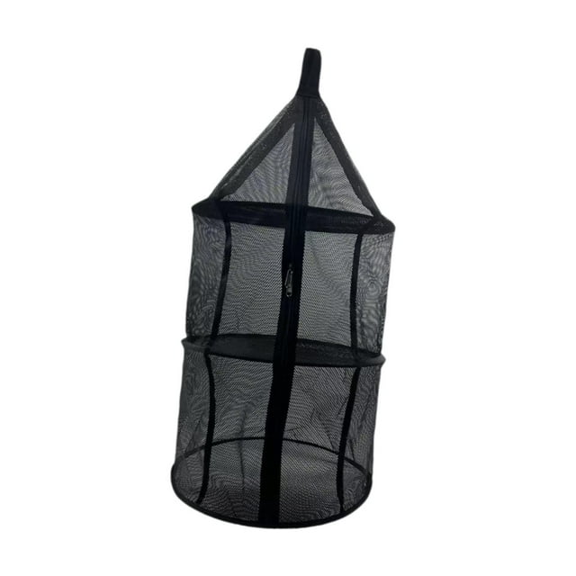 Red de secado colgante plegable para el hogar, rejillas de secado de pescado, transpirables, resistentes, ahorradoras de espacio, versátiles para frut D
