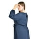 thumbnail image 4 of Vestido elegante de manga larga Roman Fashion /Tallas Extras, 2009 (Azul marino) azul marino 38, 4 of 6