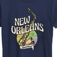 thumbnail image 3 of Instant Message - New Orleans - Women's Short Sleeve Graphic T-Shirt, 3 of 6