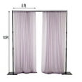 thumbnail image 2 of BalsaCircle 10 feet x 10 feet Sheer Voile Backdrop Drapes Curtains 2 Panels 5x10 feet Party, 2 of 8