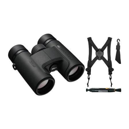 Nikon Prostaff P7 8X30 Binoculars with Harness and Lens Pen Cleaning System