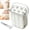 White, variant on Silicone Ice Stick Tray with Storage Caddy, 6/12 Cavity Silicone Ice Stick Set With Lid & Handle, Easy-Release Long Ice Cube Mold for Cocktails, Iced Coffee,Infused Water&Homemade