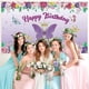 thumbnail image 4 of Butterfly Happy Birthday Banner, Purple Butterfly Decorations for Girl Women Butterfly Backdrop for Baby Shower and Fairy Birthday Decorations, Butter, 4 of 4