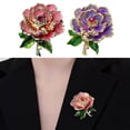 thumbnail image 2 of Giaone Eye Catching Designs Peony Brooch for Women’s Elegant Event Decoration, 2 of 13