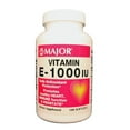 thumbnail image 4 of Major Vitamin E Capsules, 1000 IU, Yellow, 100 Count, 4 of 4
