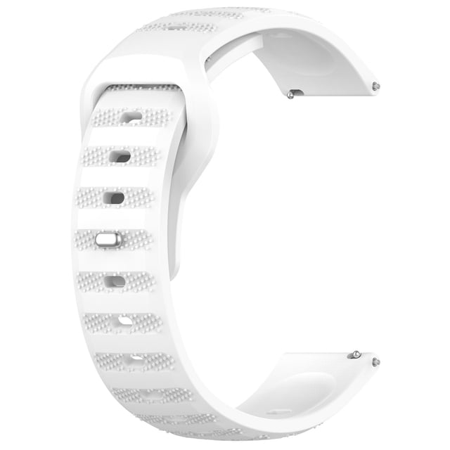 Silicone Sports Sweat Proof Solid Color Watch Band With Convenient Adjustment And Wide Compatibility Compatible With Smartwatch