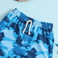 thumbnail image 5 of DJDLJWCJ Boys Summer Shorts Elastic Waist Quick Dry Loose Fit Casual Shorts for Outdoor Sports Stretch Athletic Shorts, Multicolor 2 T, 5 of 9