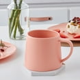 thumbnail image 5 of Stone + Lain Delilah Porcelain Collection Dish Set, 6 Mugs Service for 6, Peach, 5 of 6