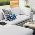 thumbnail image 4 of Modular Lounge Sectional Deep Sofa Chair Set, Sunbrella, White, Fabric, Modern Contemporary, Outdoor Patio Balcony Cafe Bistro Garden Furniture Hotel Hospitality, 4 of 10