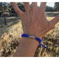 thumbnail image 4 of Sportybella Football Bracelet, Football Jewelry, Adjustable Unisex Football Paracord Bracelets - Football Gifts (Blue), 4 of 6