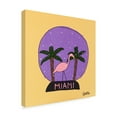 thumbnail image 2 of Trademark Fine Art 'Miami Snow Globe' Canvas Art by Brian Nash, 2 of 3