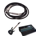 thumbnail image 3 of Para cable de guitarra de 6,35 mm cable adaptador de audio para mezclador (3 m, 3 of 6
