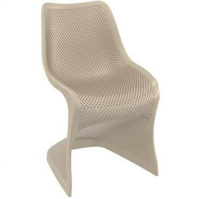 Siesta ISP048-DVR Chaise de Salle à Manger Bloom Dove Gris - Ensemble de 2