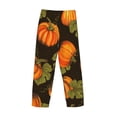 thumbnail image 5 of Daiia Orange Pumpkin Men's Sleep Pant with Pockets and Drawstring,Pajama Pants-X-Large, 5 of 9