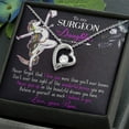 thumbnail image 2 of To My Surgeon Daughter Forever Necklace w Message Card, 2 of 20