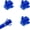 blue, variant on Golf Ball  Upper for Putter Golf Manual Ball Retriever Grabber, Driving Range Use 3-Prong Ball , No Bending to Pick Up The Ball, Golf Accessories, Golf Screws Tool