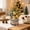 Gold, variant on Christmas decoration-Christmas wrought iron galvanized barrel desktop potted ornaments simulation pine berries holiday decoration desktop Christmas tree