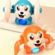thumbnail image 5 of Vogacara Juguete educativo plástico del mono con el brazo giratorio de 360° y los juguetes activos del juguete del bebé de los bebés de la Videojuegos portátiles naranja Sin batería, 5 of 6