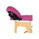 thumbnail image 4 of Camilla de Masaje Portátil VANLIG de Madera Spa Belleza Plegable Rosa Camboya, 4 of 6