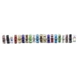 thumbnail image 2 of fastboy 50 Pieces Rhinestone Rondelle with Large Hole Spacer Beads Findings Crafts Loose Bead DIY Making Earring Accessories Mixed Color 8MM50 Pieces, 2 of 6