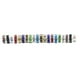 thumbnail image 4 of Cuentas espaciadoras de vidrio Cateissary 50 Piezas multicolor collar, 4 of 6
