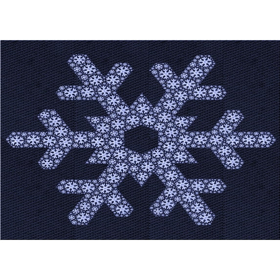 Ahgly Company Machine Washable Indoor Rectangle Transitional Night Black Area Rugs, 5' x 7'