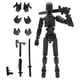 thumbnail image 4 of Figura de acción impresa en 3D Dummy 13 figura de acción maniquí impreso en 3D 13 Robot de actividad de cuerpo completo decoraciones de escritorio regalos de juego, 4 of 5