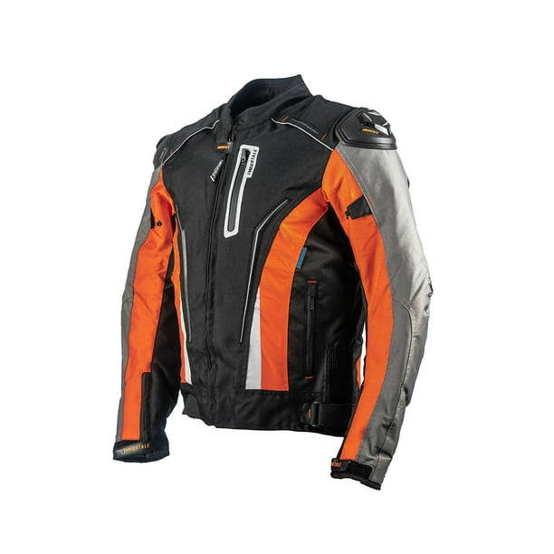 Chamarra Para Moto Immortale Confort Z Naranja/ Negro
