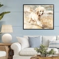 thumbnail image 3 of Stupell Industries Coastal Coastal Breeze & Poodle Black Framed Giclee Art, 30 x 24, by Svetlana Aleynikova, 3 of 8