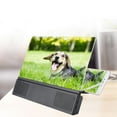 thumbnail image 3 of Enlarge Phone Screen Screen  Pvc 2.2 Times Hd Material 12 Inch Mobile Phone Screen Magnifier Video Hd  With SpeakerBlack, 3 of 8