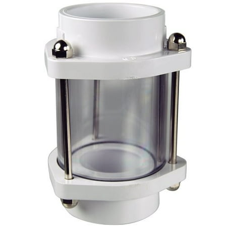 Hayward SP1072S Inline Sight Glass Horizontal Abs